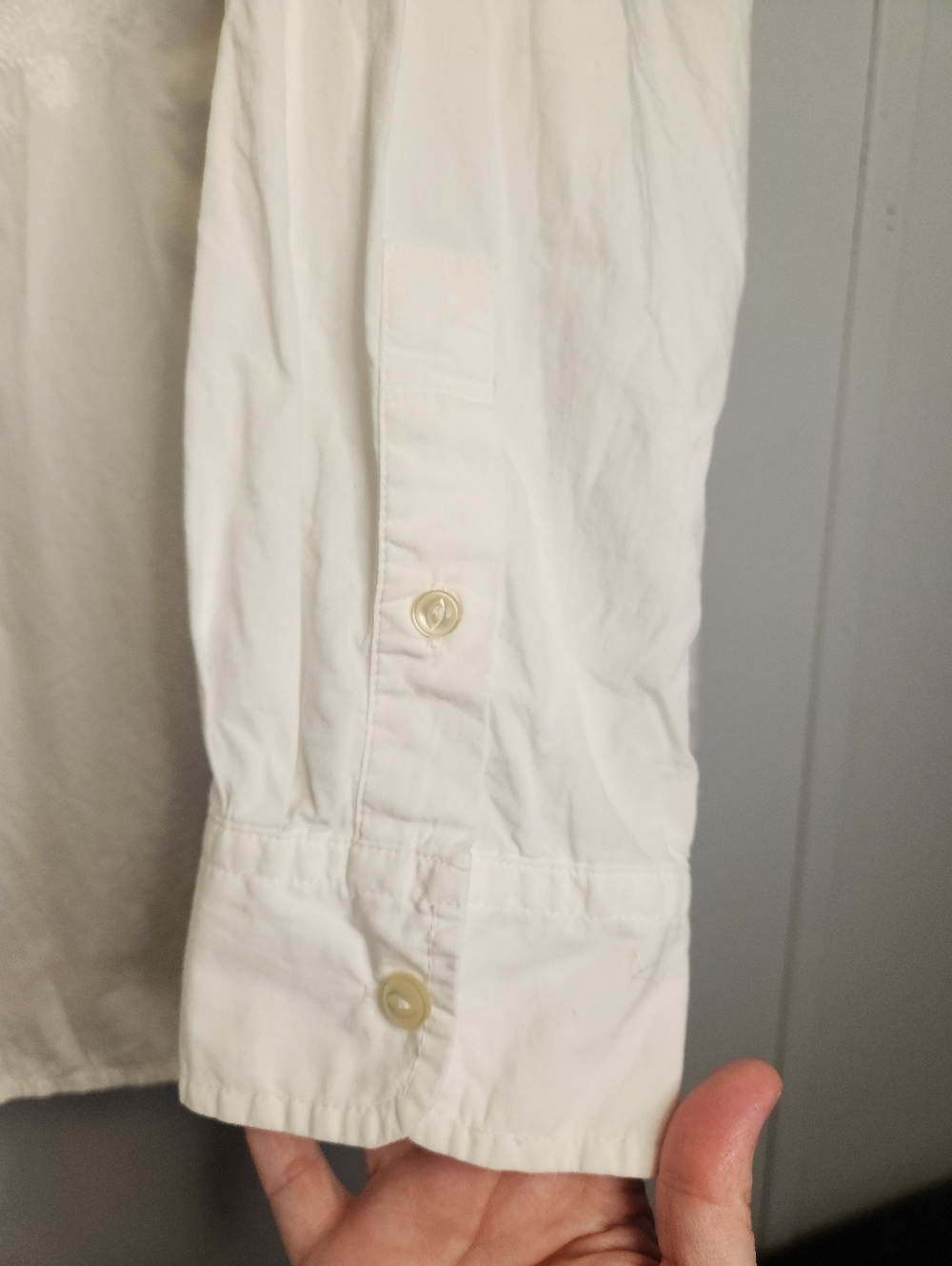 Lauren Ralph Lauren Womens White Embroidered Cotton Shirt Size 1X - Picture 5 of 10